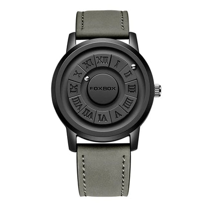 Reloj Magnetico Cuero Foxbox